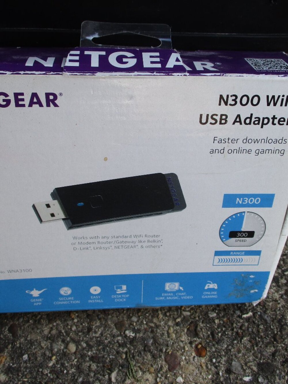 NetGear WNA3100 (606449067774) Wireless Adapter
